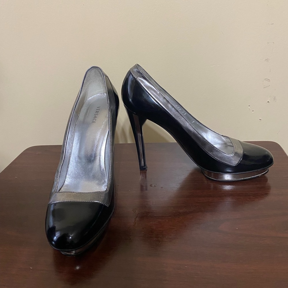 Versace Platform Heels - image 2